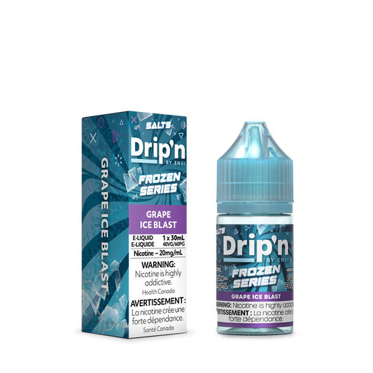 Drip’n ENVI frozen E-liq 20mg/30ml Grape ice (Provincial Tax)