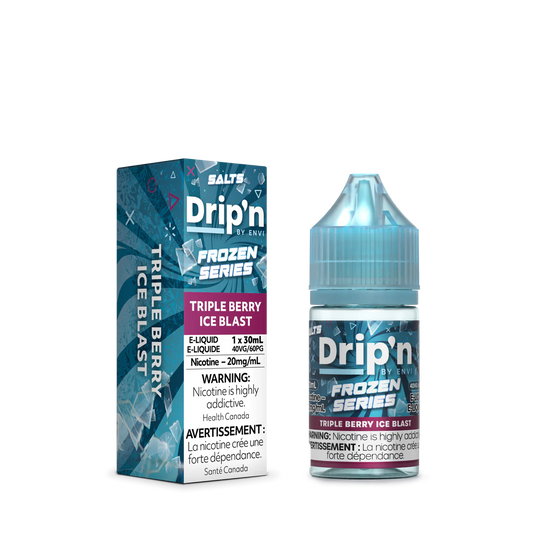 Drip’n ENVI frozen E-liq 20mg/30ml Triple berry ice (Provincial Tax)