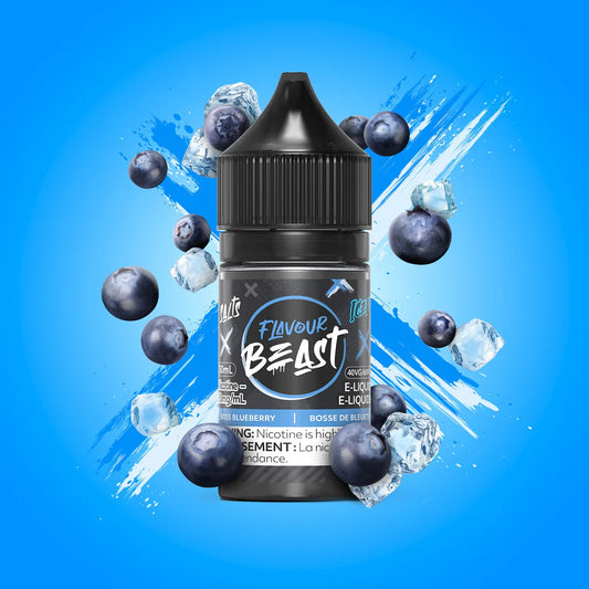 Flavour beast e-liquid  Boss Blueberry iced 10mg/30ml *