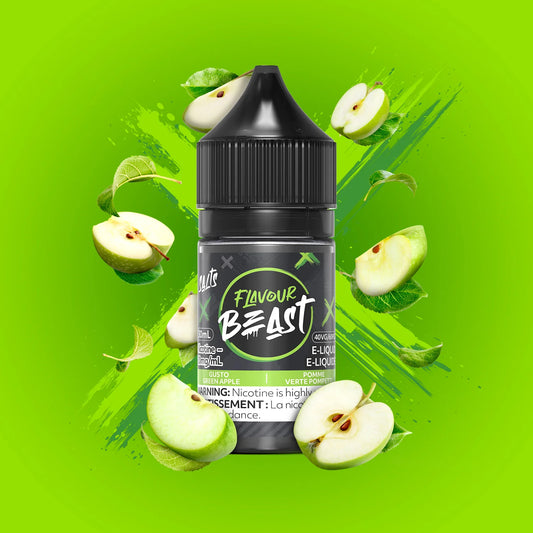 Flavour beast e-liquid Gusto green apple 10mg/30ml *