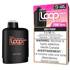 Stlth loop max 70K Juicy peach (Provincial Tax)