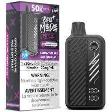 Flavour beast max 2 50k Groovy Grape Passionfruit*