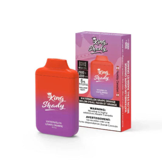 King 6000 Nicotine Free Watermelon Grape Orange
