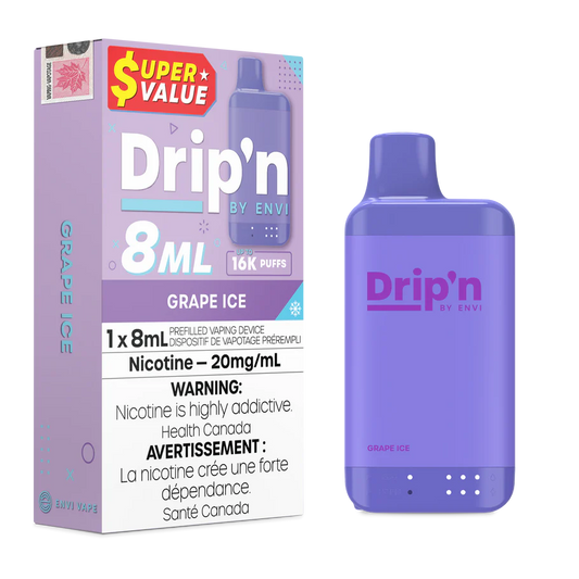 Drip’n 16k Grape Ice (Provincial Tax)