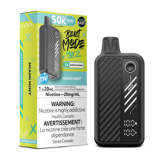 Flavour Beast Beast Mode Max 2 50k Super Sour Lemon*