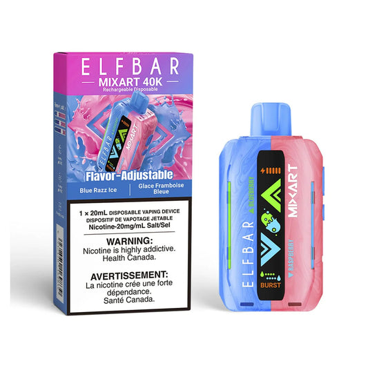 Elfbar Mixart 40K Blue Razz ICE (Provincial Tax)