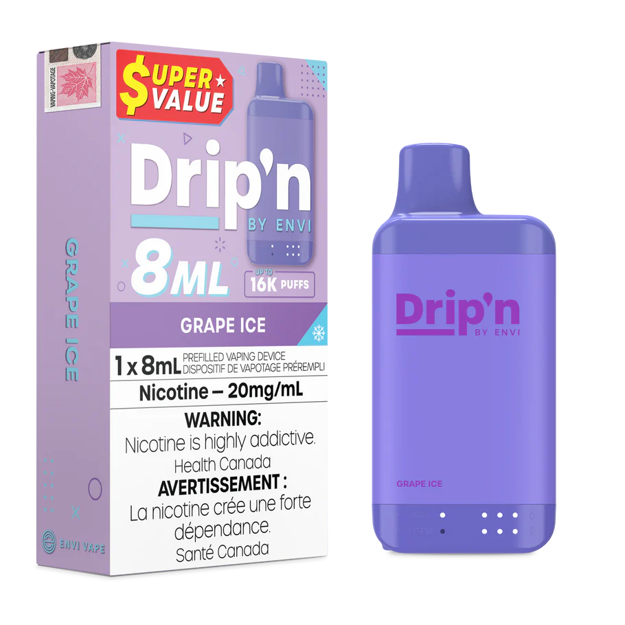 Drip’n 16k Grape Ice*