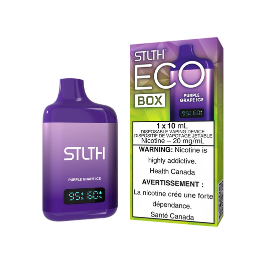 Stlth Eco Box Purple Grape ICE  10mL (Provincial)