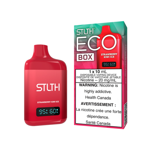 Stlth Eco Box Strawberry Kiwi Ice 10mL (Provincial)