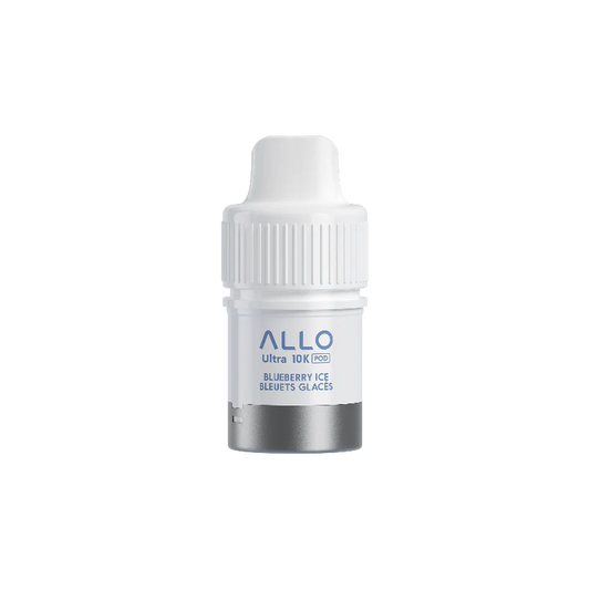 Allo Ultra 10k Blueberry Ice (Pod) (Provincial Tax)