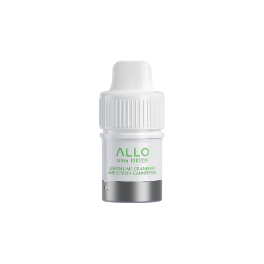 Allo Ultra 10k Lemon Lime Cranberry (Pod) (Provincial Tax)