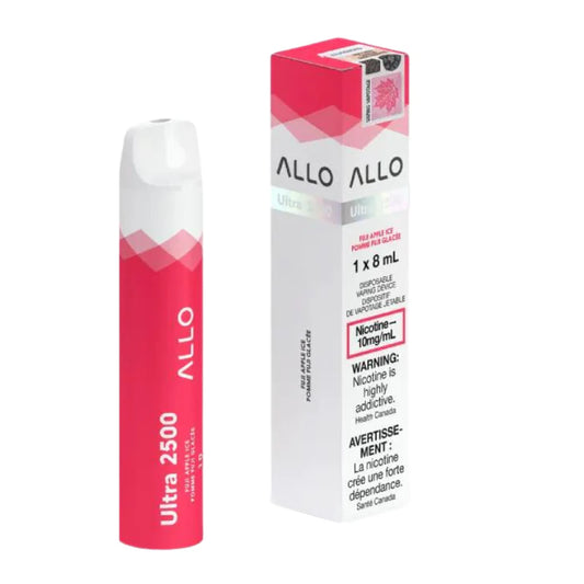 Allo Ultra 2500 10mg Fuji Apple ICE (Provincial Tax)