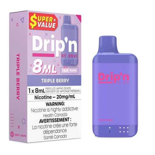 Drip’n 16k Triple Berry*