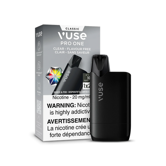 Vuse Pro One 1k Kit Clear(Provincial Tax)