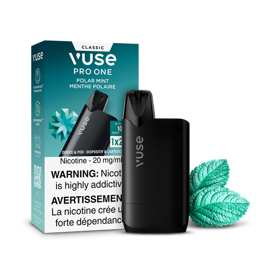 Vuse Pro One 1k Kit Polar Mint (Provincial Tax)