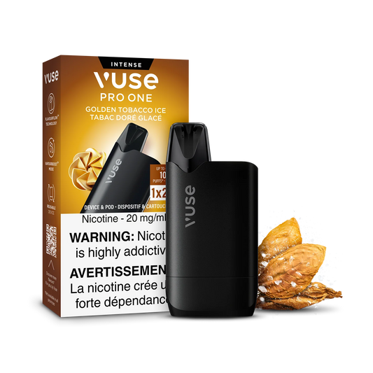 Vuse Pro One 1k Kit Golden Tobacco ice(Provincial Tax)