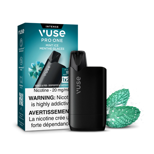 Vuse Pro One 1k Kit Mint ice(Provincial Tax)