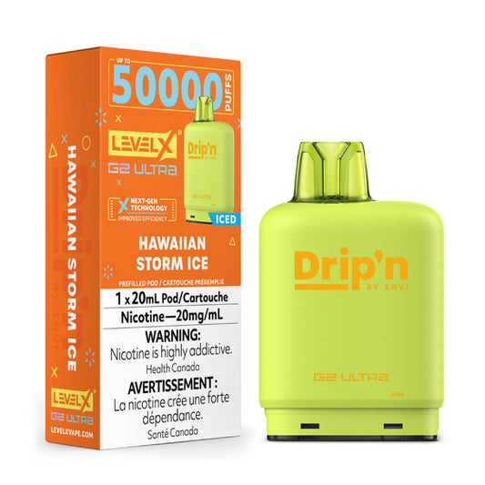 Drip’n Level X G2 Ultra 50k Hawaiian Storm Ice*
