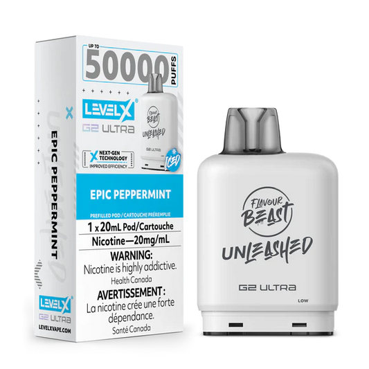 Flavour Beast Level X G2 Ultra Unleashed 50k Epic Peppermint*