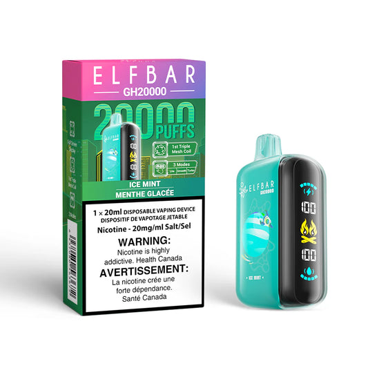 Elfbar GH 20000 Ice Mint (Provincial Tax)