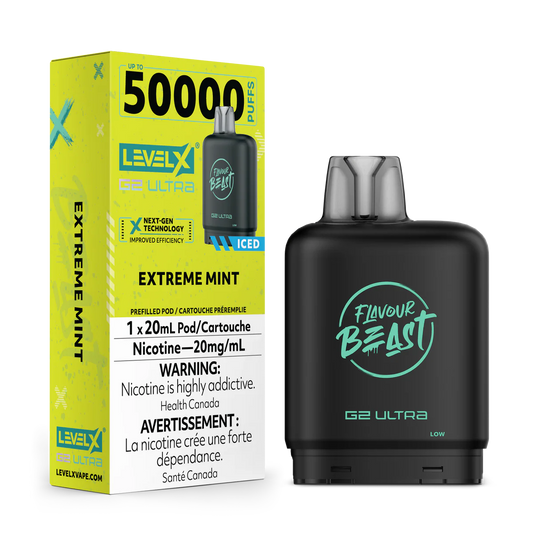 Flavour Beast Level X G2 Ultra 50k Extreme Mint*