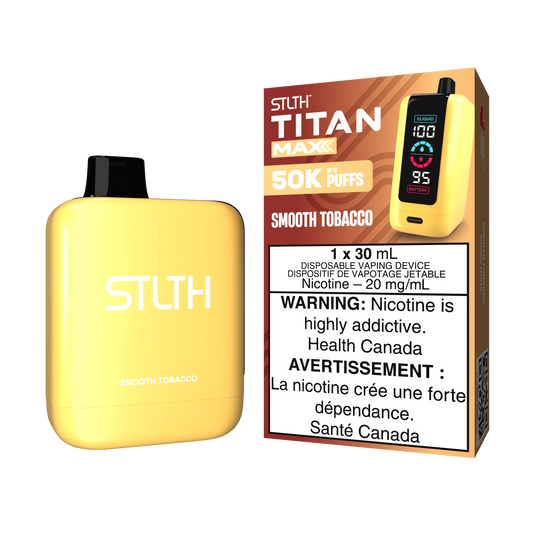 Stlth Titan Max 50k Smooth Tobacco*