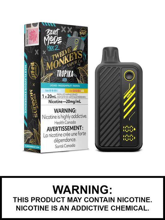 Flavour Beast Twelve Monkey Max 2 50k Tropika (Provincial Tax)