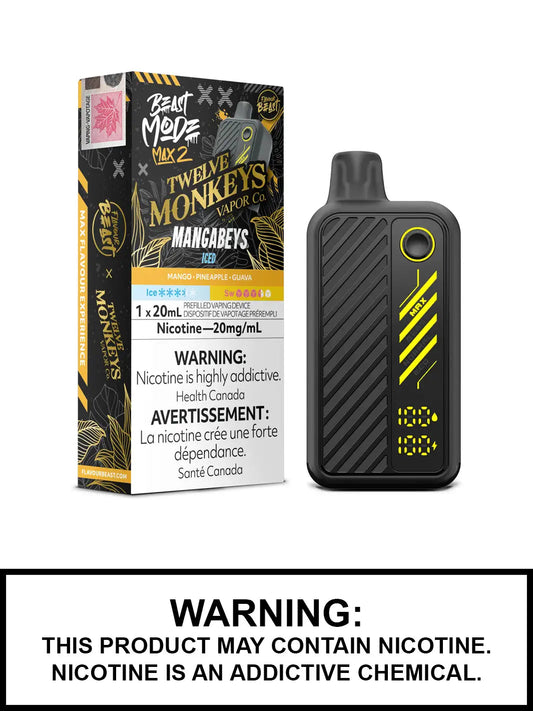 Flavour Beast Twelve Monkey Max 2 50k Mangabeys (Provincial Tax)