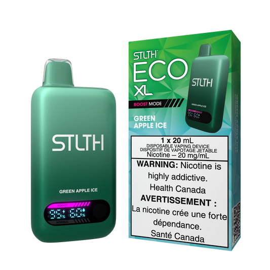 Stlth eco XL green apple ice (provincial)