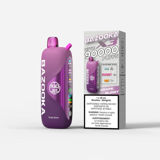 Bazooka 90k Grape Burst*