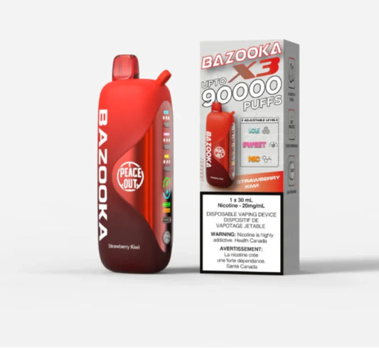 Bazooka 90k Strawberry Kiwi*