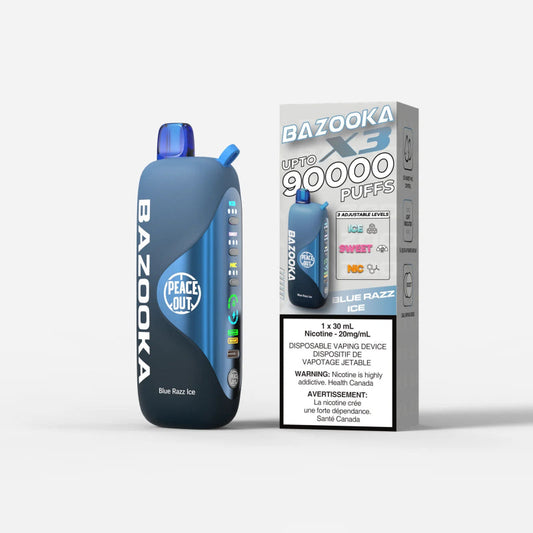 Bazooka 90k Blue Razz ice*
