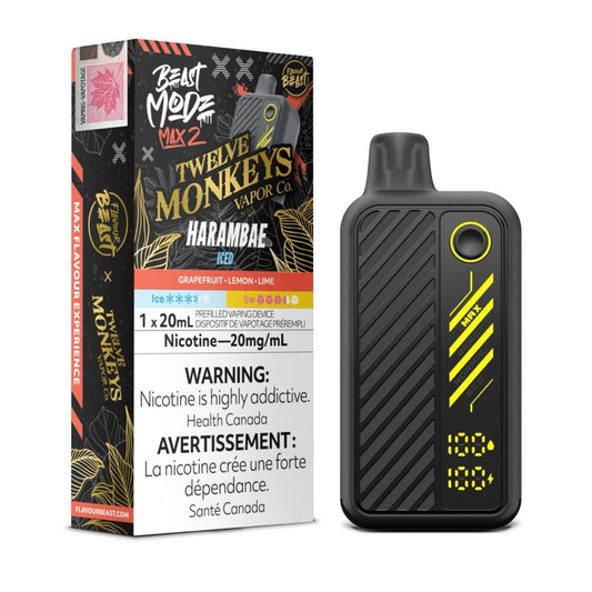Flavour Beast Twelve Monkey Max 2 50k Harambae*
