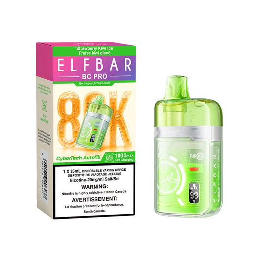 Elfbar 80k Strawberry Kiwi ice