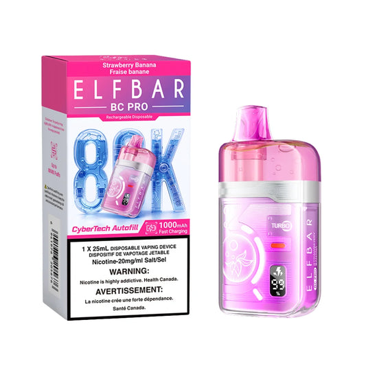 Elfbar 80k Strawberry Banana