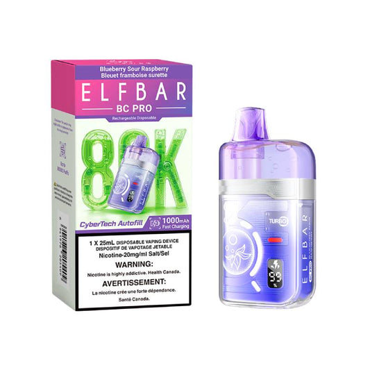 Elfbar 80k Blueberry Sour Raspberry