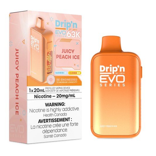 Drip’n 63k juicy peach ice (Provincial tax)