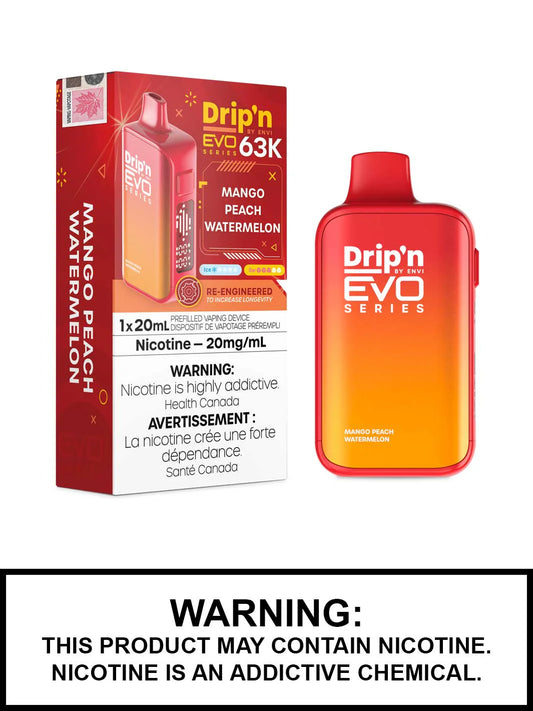 Drip’n 63k mango peach watermelon (provincial tax)