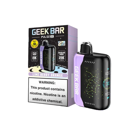GEEKBAR Pulse 25K Lime Berry Orange Ice*