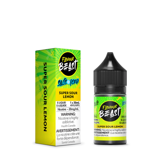 Flavour beast e-liquid Super Sour lemon 20mg/30ml *