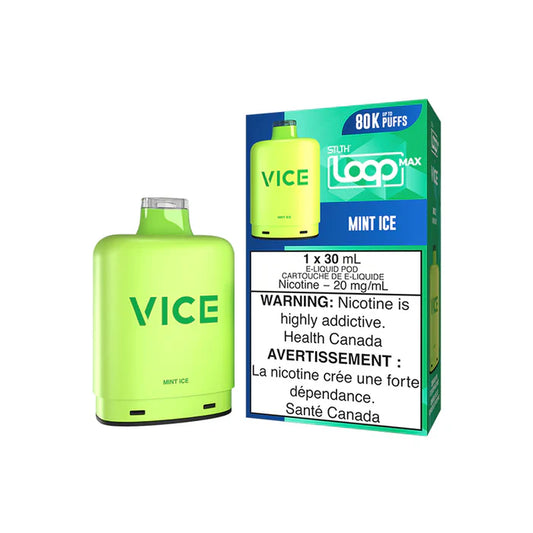 Vice X STLTH Loop Max mint ice 80k (provincial)