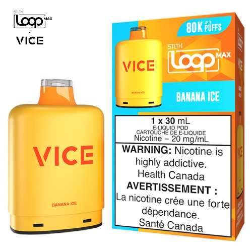 Vice X STLTH Loop Max banana ice 80k(provincial)