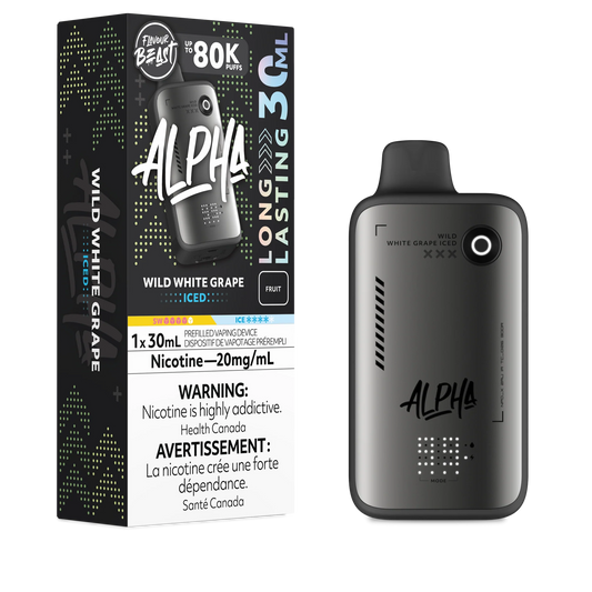 Flavour Beast Alpha 80K Wild White Grape*