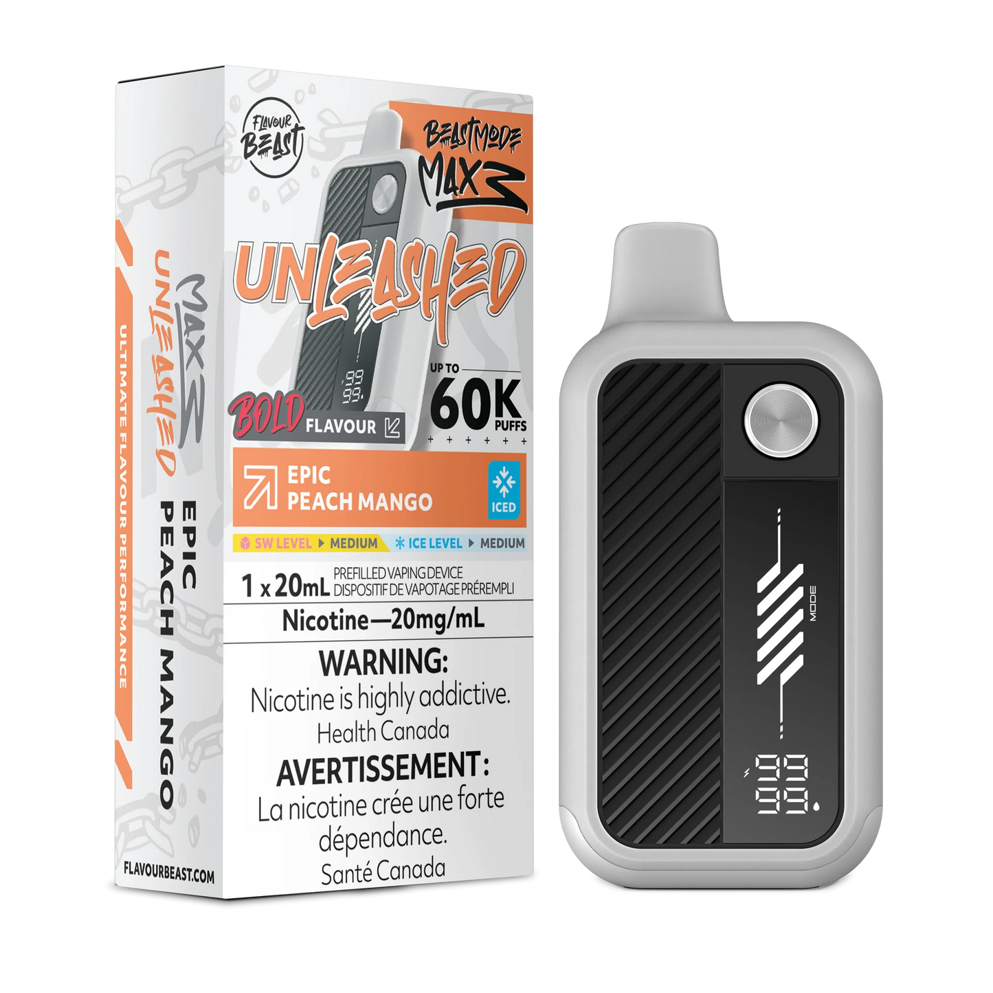 Flavour Beast Max Mode 3 Epic Peach Mango*