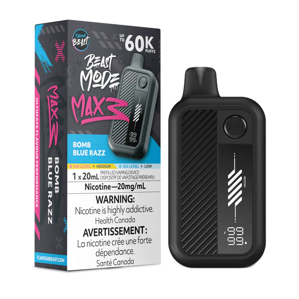 Flavour Beast Max Mode 3 Bomb Blue Razz*