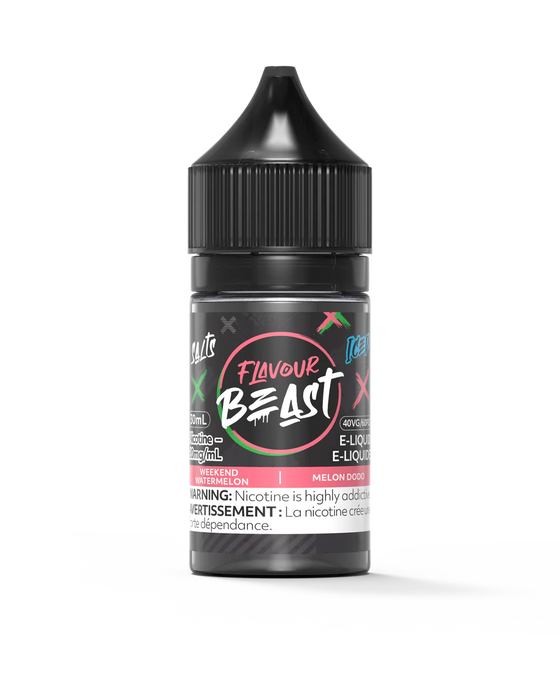 Flavour beast e-liquid Weekend Watermelon 20mg/30ml (Provincial Tax)
