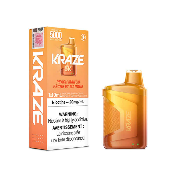 Kraze 5k peach mango