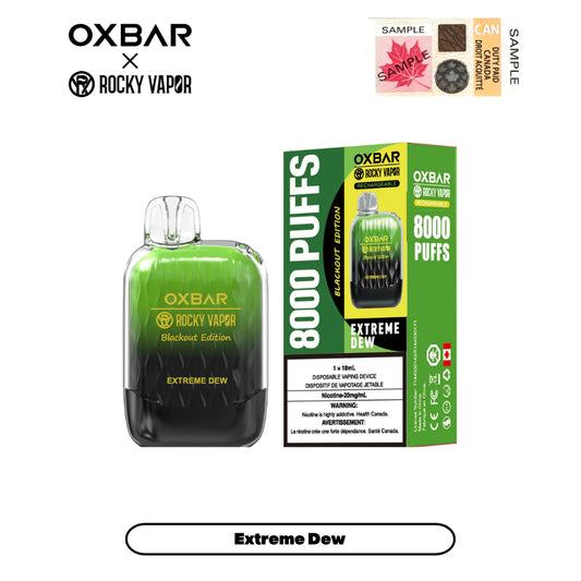 OXBAR 8000 extreme dew