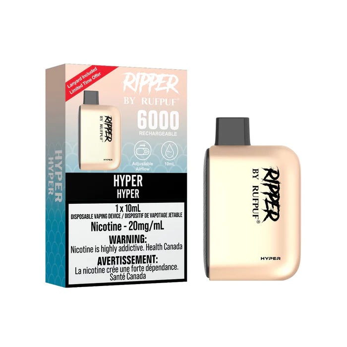 Ripper By RUFPUF 6000 Hyper 20mg