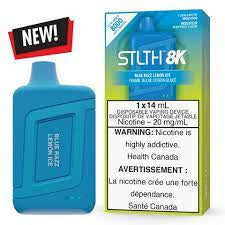 Stlth 8k blue razz lemon ice